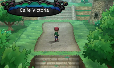 Calle Victoria en Pokémon X e Y — captura 1 Calle Victoria en Pokémon X e Y — captura 1