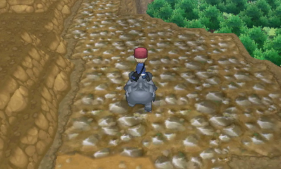 Ruta 9 (Paso de Rhyhorn) en Pokémon X e Y — captura 2 Ruta 9 (Paso de Rhyhorn) en Pokémon X e Y — captura 2