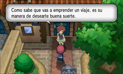 Pueblo Boceto (2ª visita) en Pokémon X e Y — captura 2 Pueblo Boceto (2ª visita) en Pokémon X e Y — captura 2