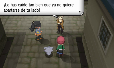 Handsome & Cía: Viven en los callejones en Pokémon X e Y — captura 2 Handsome & Cía: Viven en los callejones en Pokémon X e Y — captura 2