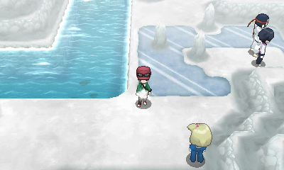 Gruta Helada en Pokémon X e Y — captura 1 Gruta Helada en Pokémon X e Y — captura 1