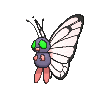 Sprite shiny de Butterfree