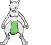 Sprite shiny de Mewtwo