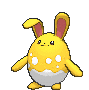 Sprite shiny de Azumarill