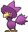 Sprite shiny de Murkrow