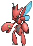 Sprite animado de Scizor
