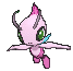 Sprite shiny de Celebi
