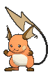 Sprite shiny de Raichu