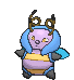 Sprite shiny de Volbeat