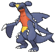 Sprite animado de Garchomp