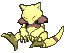 Sprite shiny de Abra
