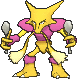 Sprite shiny de Alakazam