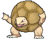Sprite shiny de Golem