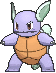 Sprite shiny de Wartortle