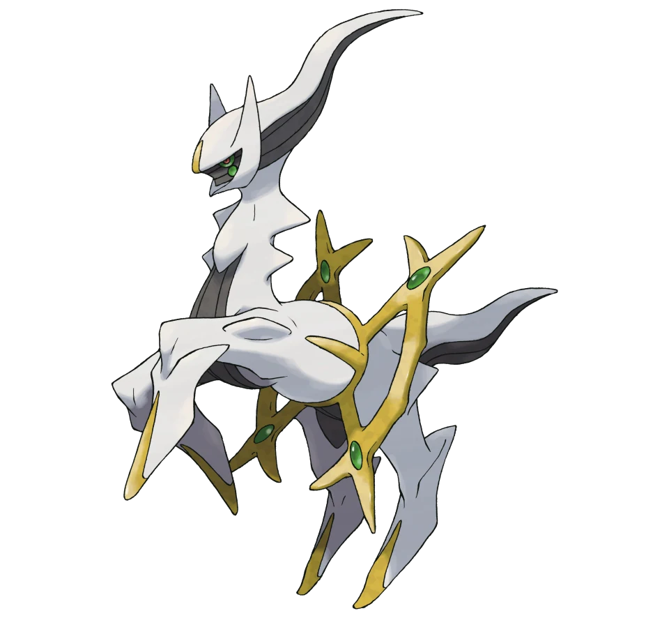 Arceus, ilustración oficial
