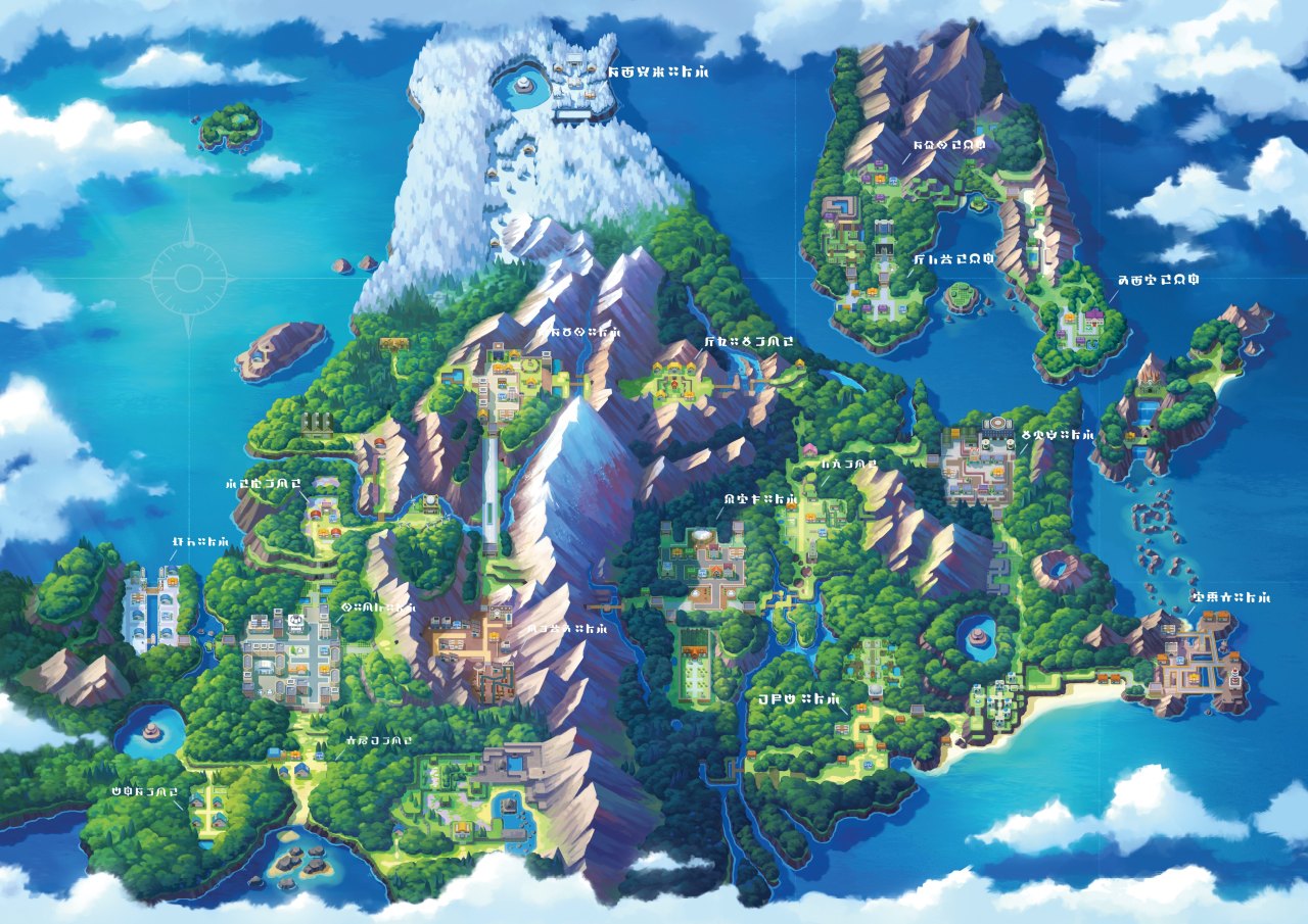 Mapa de Sinnoh