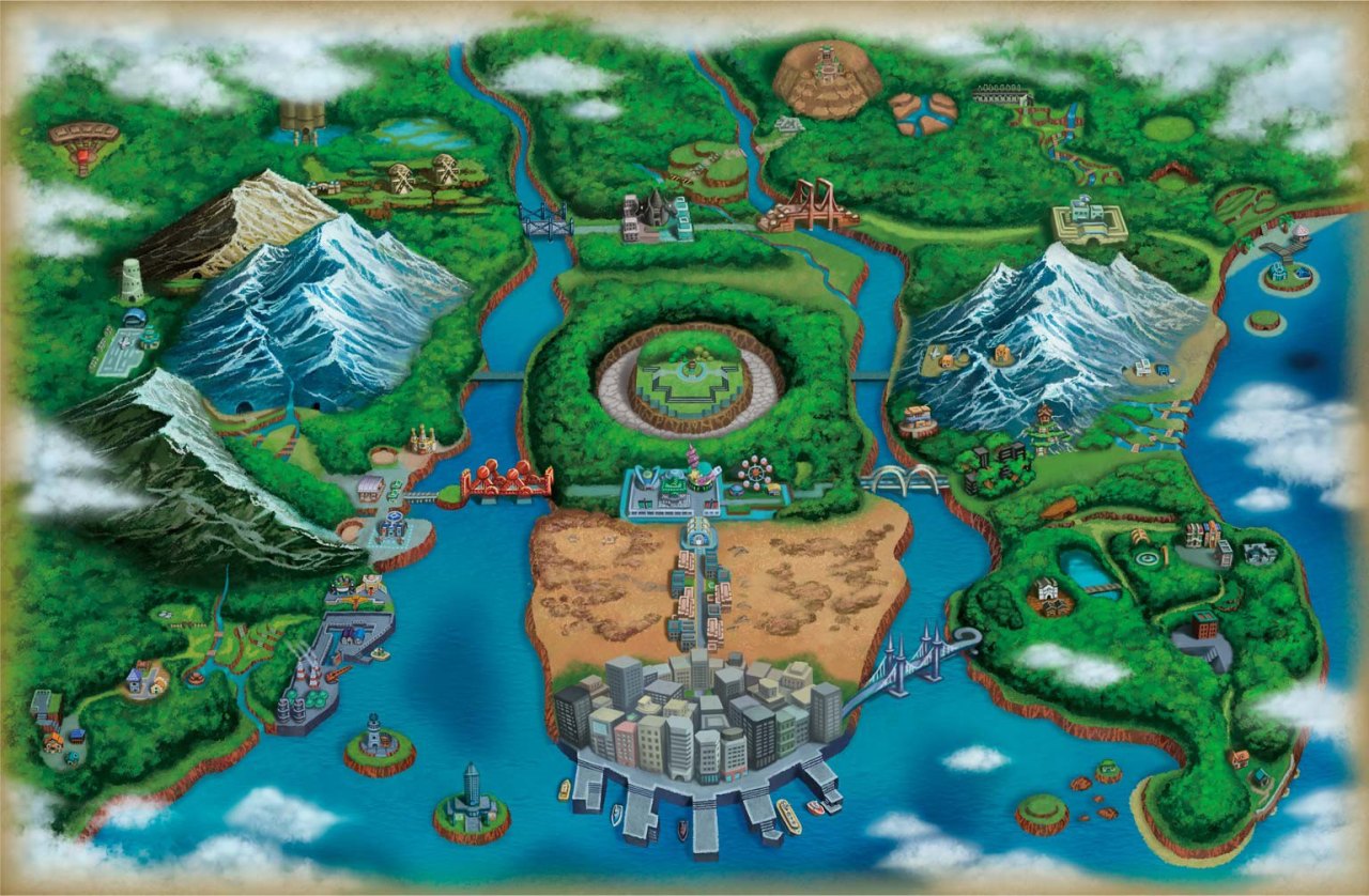 Mapa de Teselia