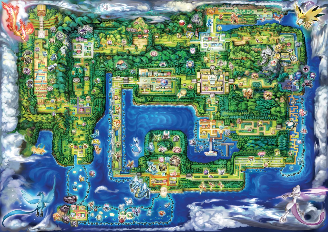 Mapa de Kanto