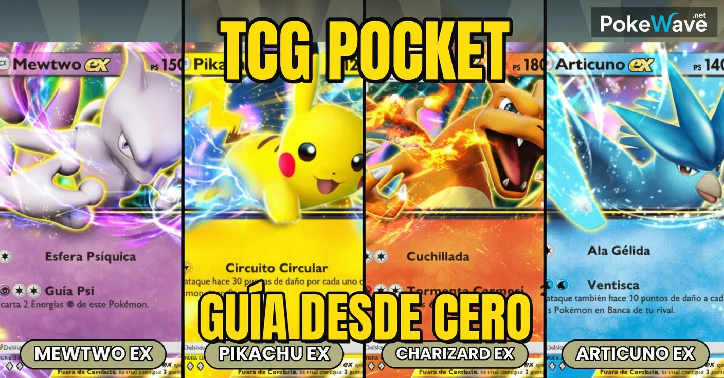 Cómo empezar en Pokémon TCG Pocket: guía 2026 desde cero