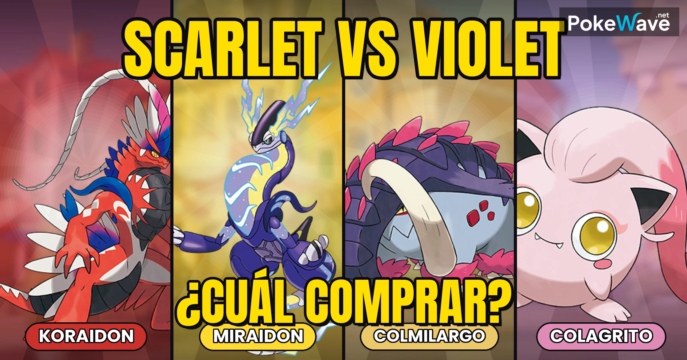 Pokémon Scarlet y Violet: diferencias y cuál elegir