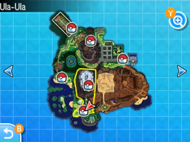 Mapa de Aldea Tapu