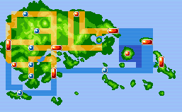 Mapa de Ruta 104