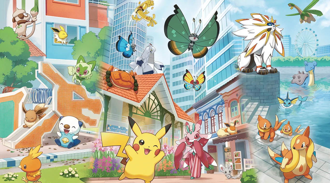 El Pokémon Center de Singapur reabrirá sus puertas con un nuevo logo y mercancía conmemorativa — PokeWave