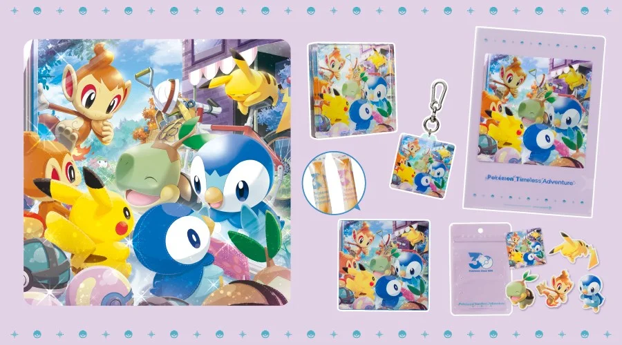 Nueva colección Pokémon Timeless Adventure celebra Sinnoh con productos exclusivos en Japón — PokeWave