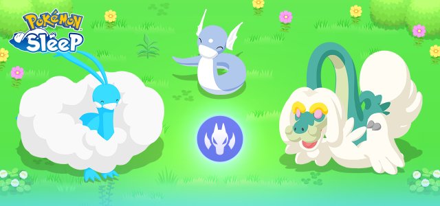 Pokémon Sleep - Dragon-Type Pokemon Spotlight Week Vol. 1