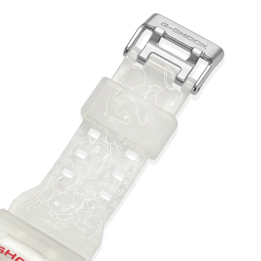 Pokémon G-Shock band with Mew