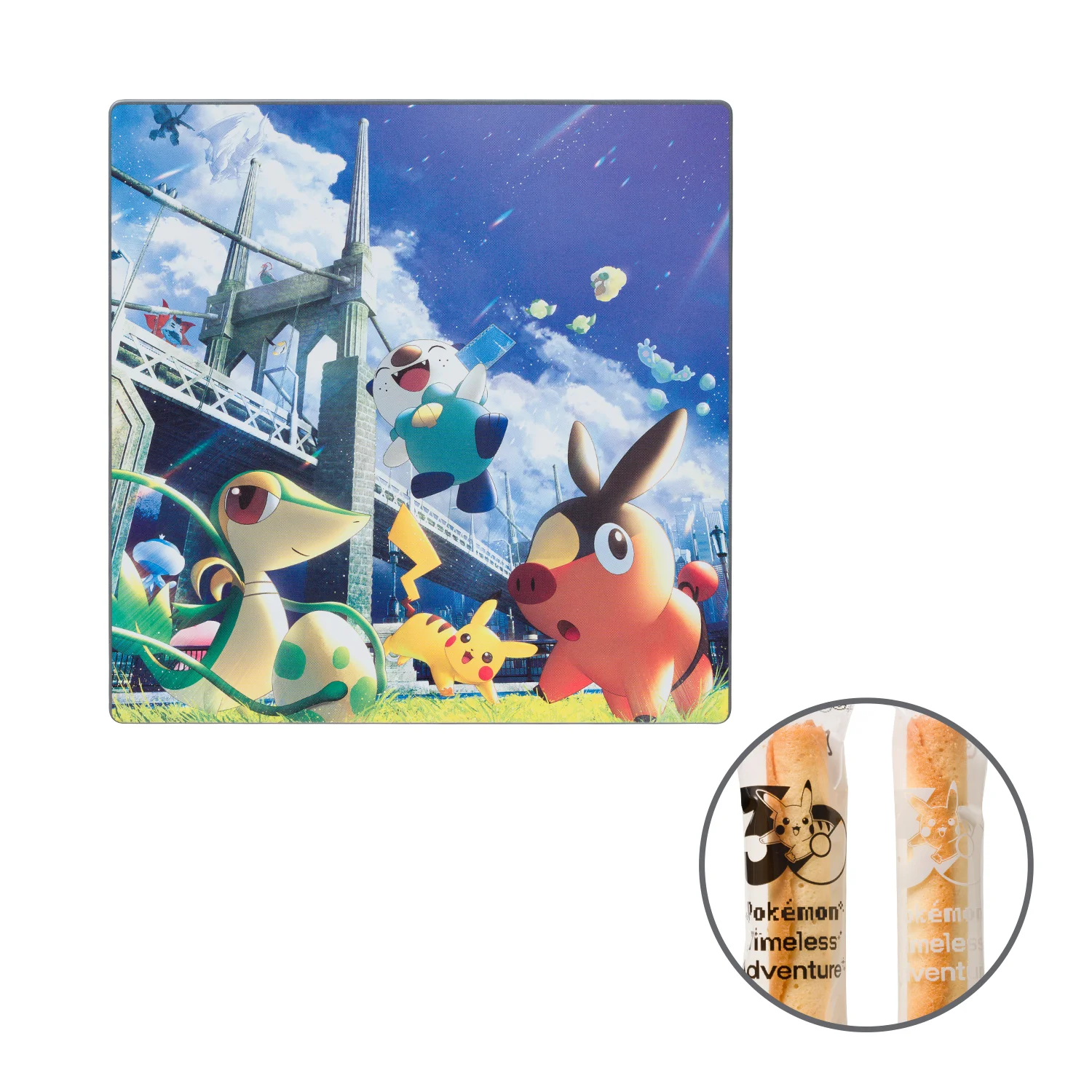 Unova Timeless Adventure cookie tin