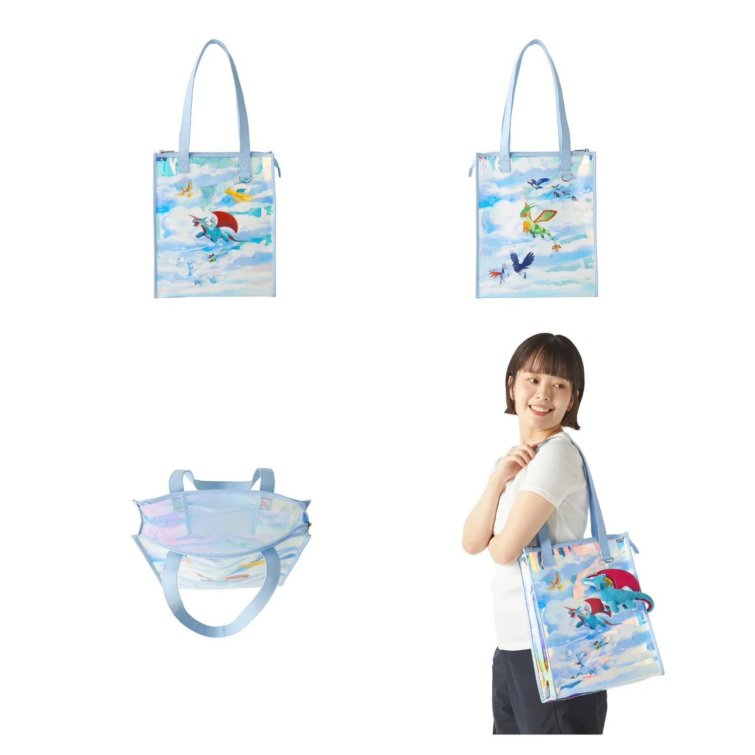 Soaring Dreams vinyl tote bag