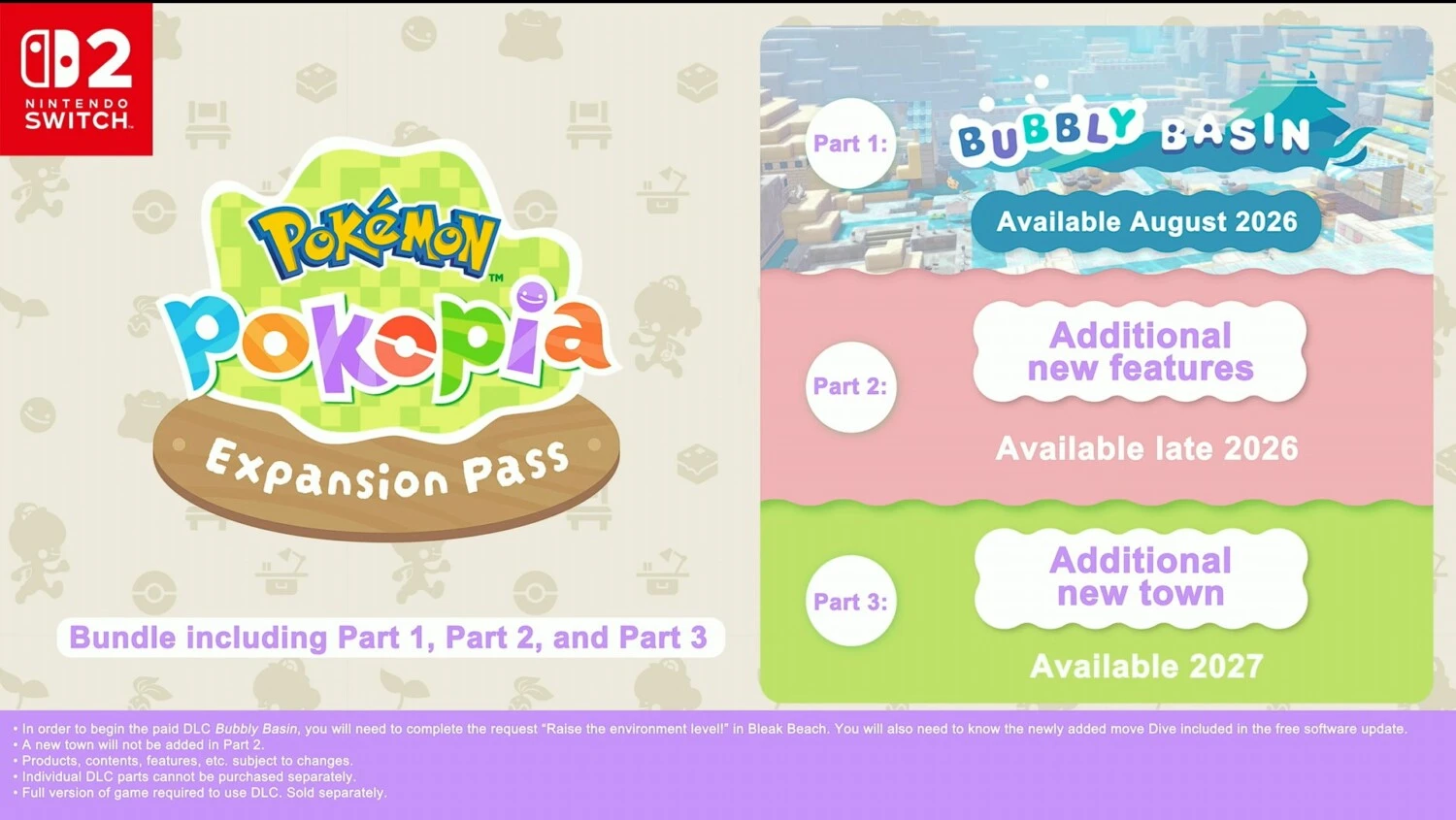 Pokémon Pokopia: Se Anuncia Actualización Gratuita y Pase de Expansión Pago — PokeWave