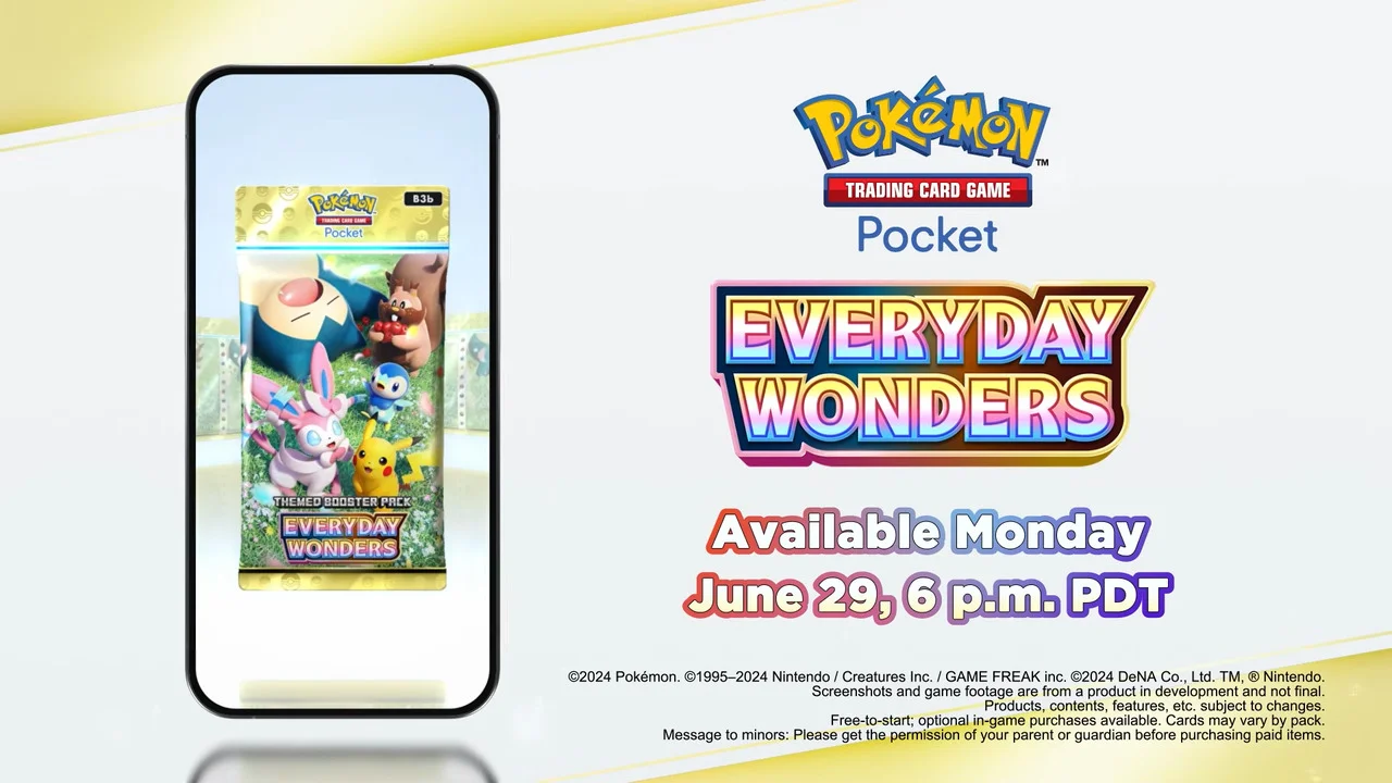 Pokémon TCG Pocket se prepara para "Everyday Wonders", su nuevo set de cartas temáticas — PokeWave