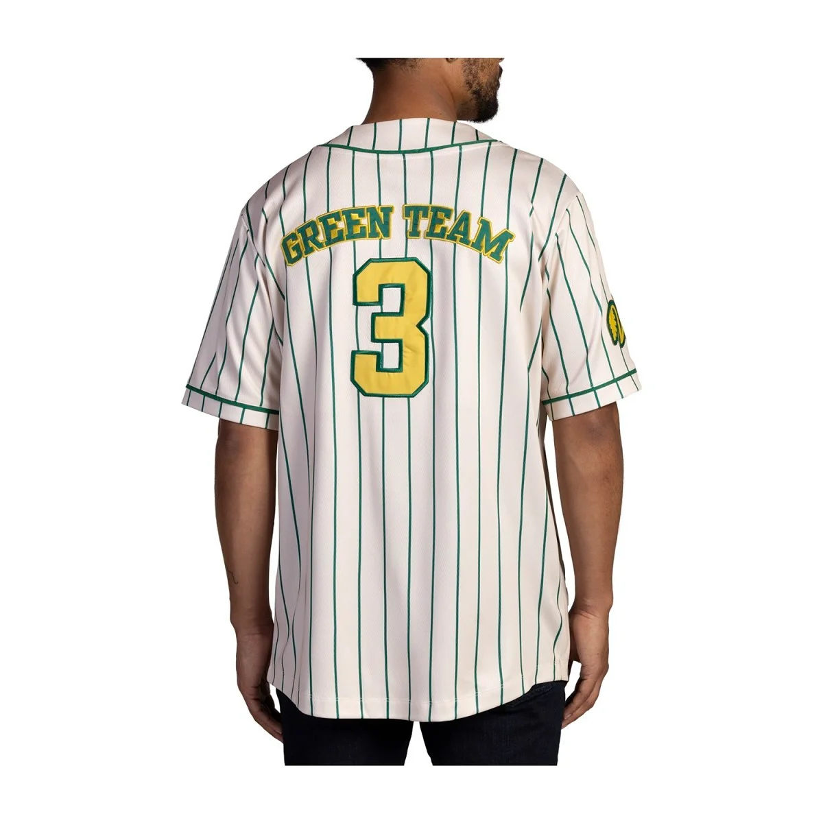 Green Team jersey (back)