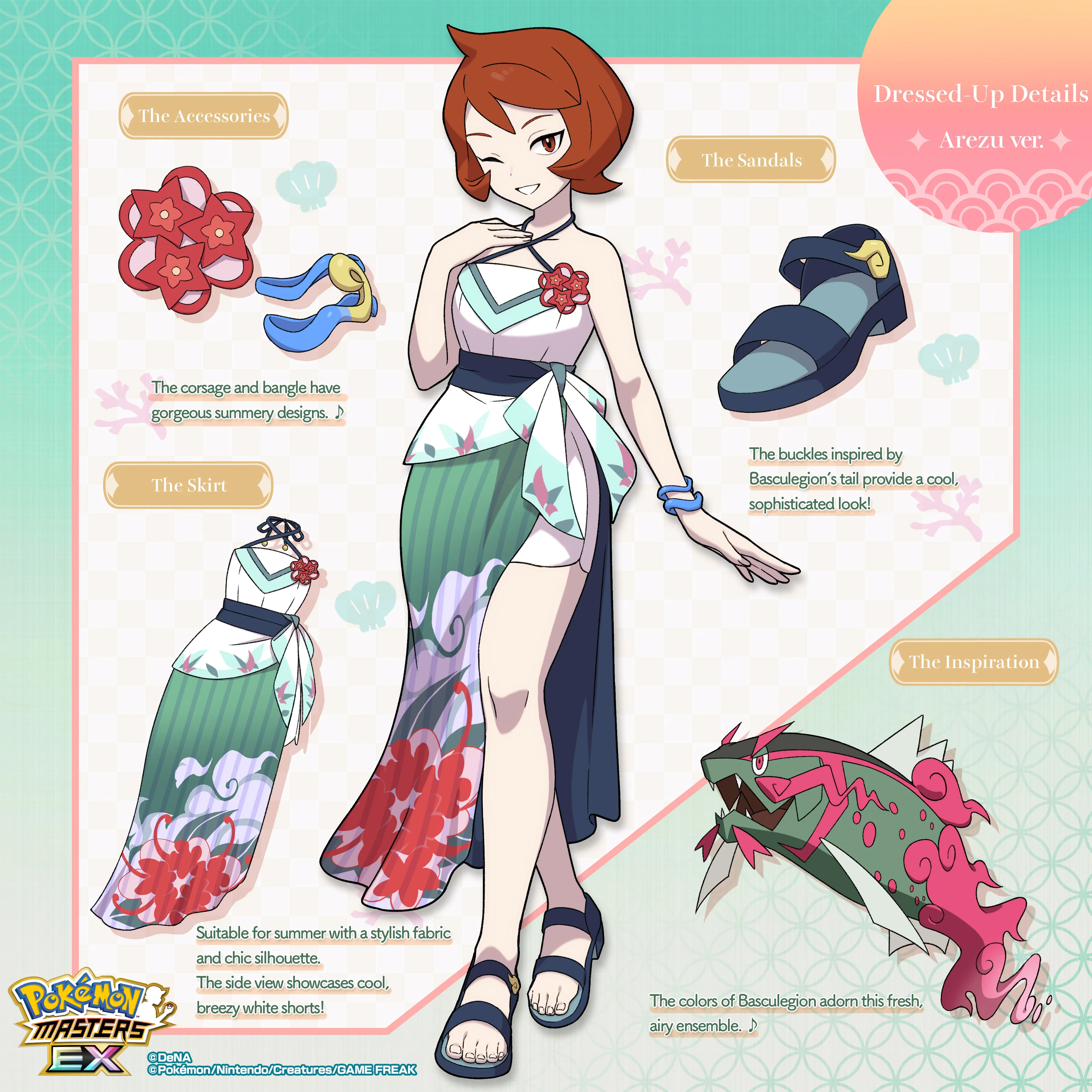 ¡Arezu y Basculegion llegan a Pokémon Masters EX con temática veraniega! — PokeWave