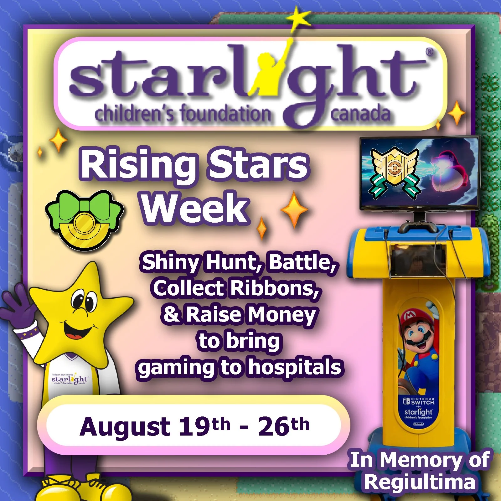 Comunidad Pokémon se une por una causa noble: "Rising Stars Week" en honor a un amigo. — PokeWave