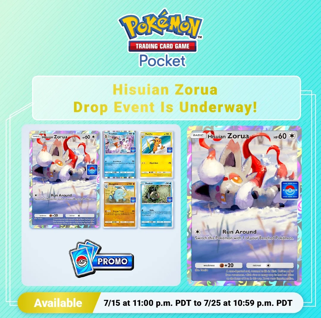 Hisuan Zorua Drop Event is Underway!