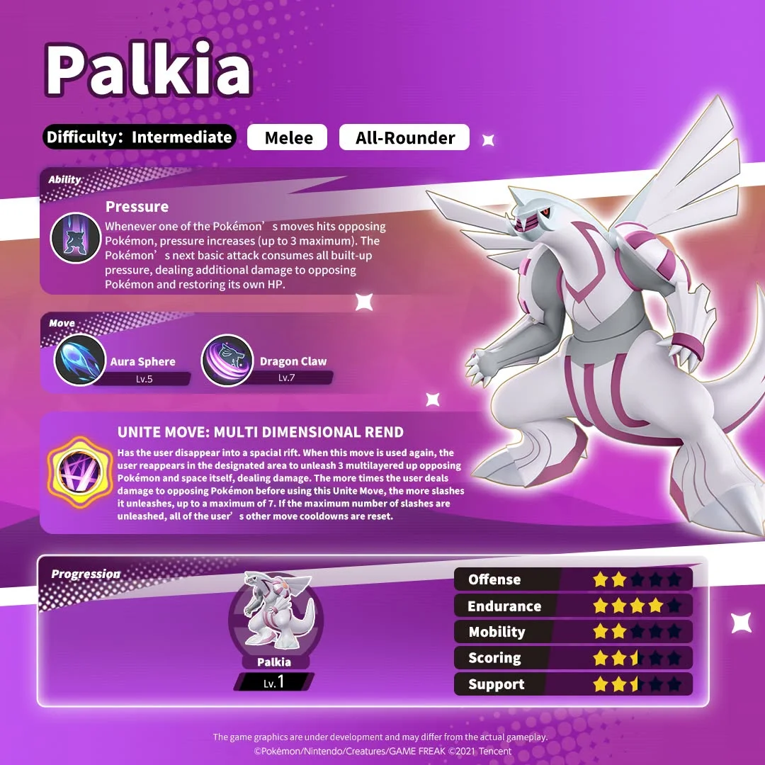 Take a closer look at Palkia