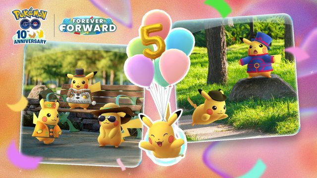 Pokémon GO - Special Anniversary Pikachu Celebration