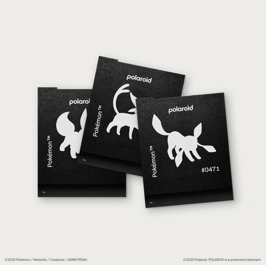 Polaroid x Pokémon Sylveon film darkslides