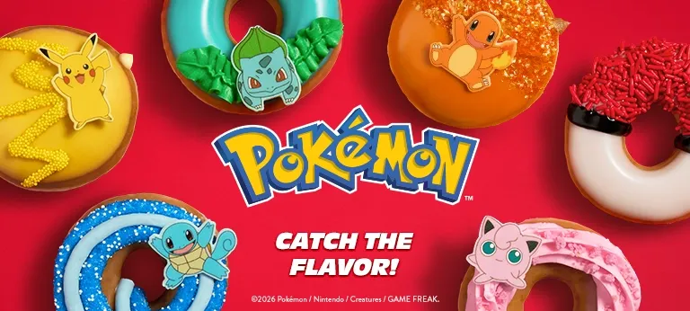 Krispy Kreme x Pokémon
