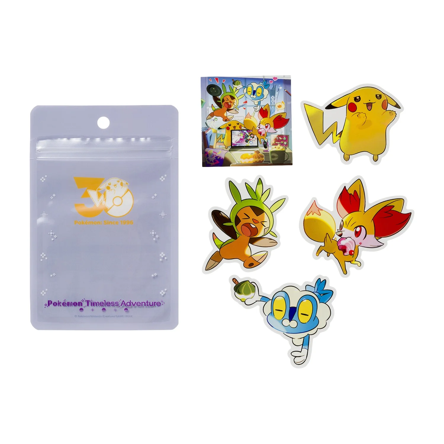 Kalos Timeless Adventure stickers