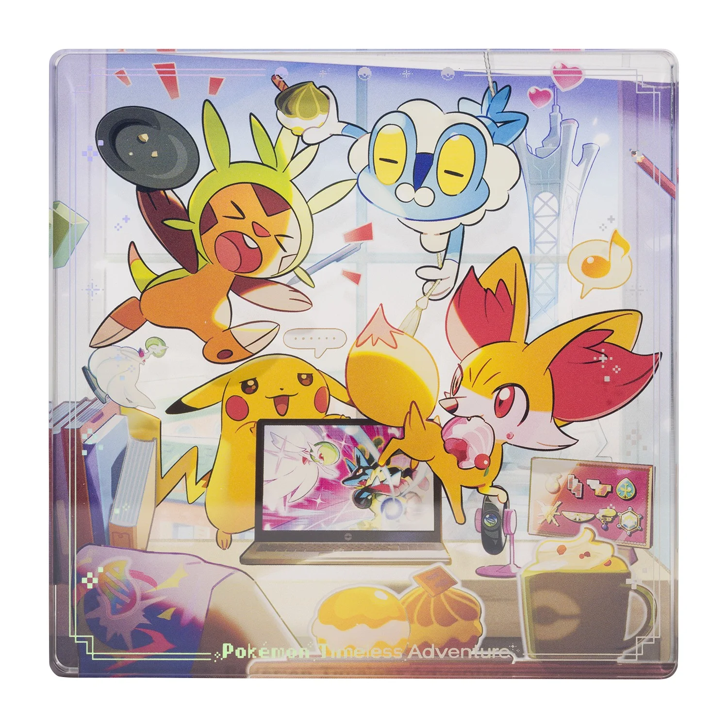 Kalos Timeless Adventure acrylic decor block