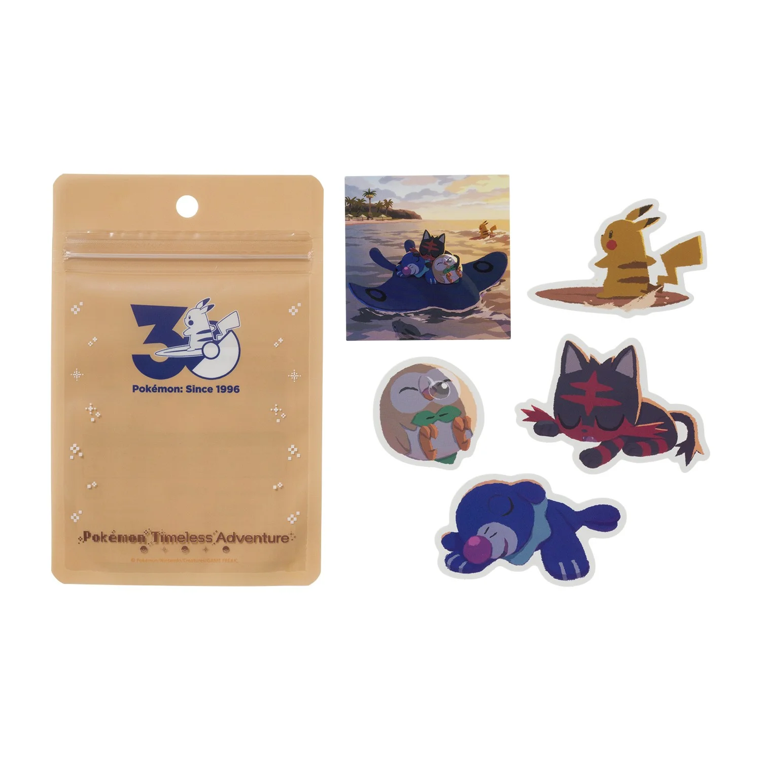 Alola Timless Adventure sticker set