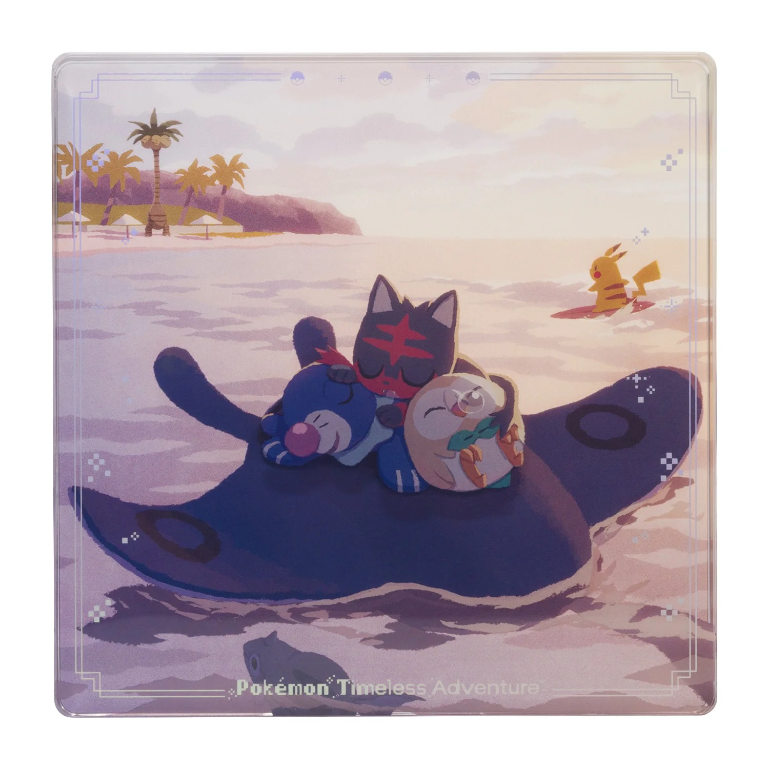 Alola Timless Adventure acrylic decor block