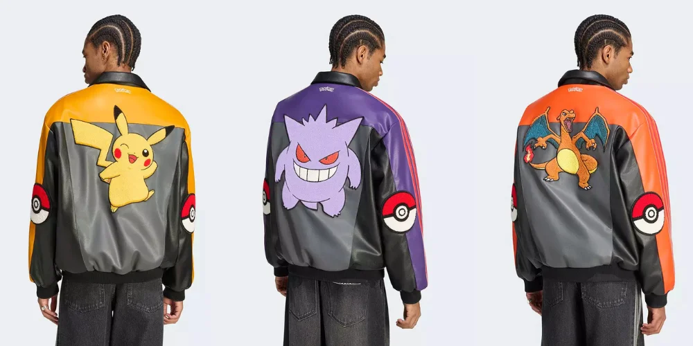 Pokémon x Adidas 30th anniversary jackets