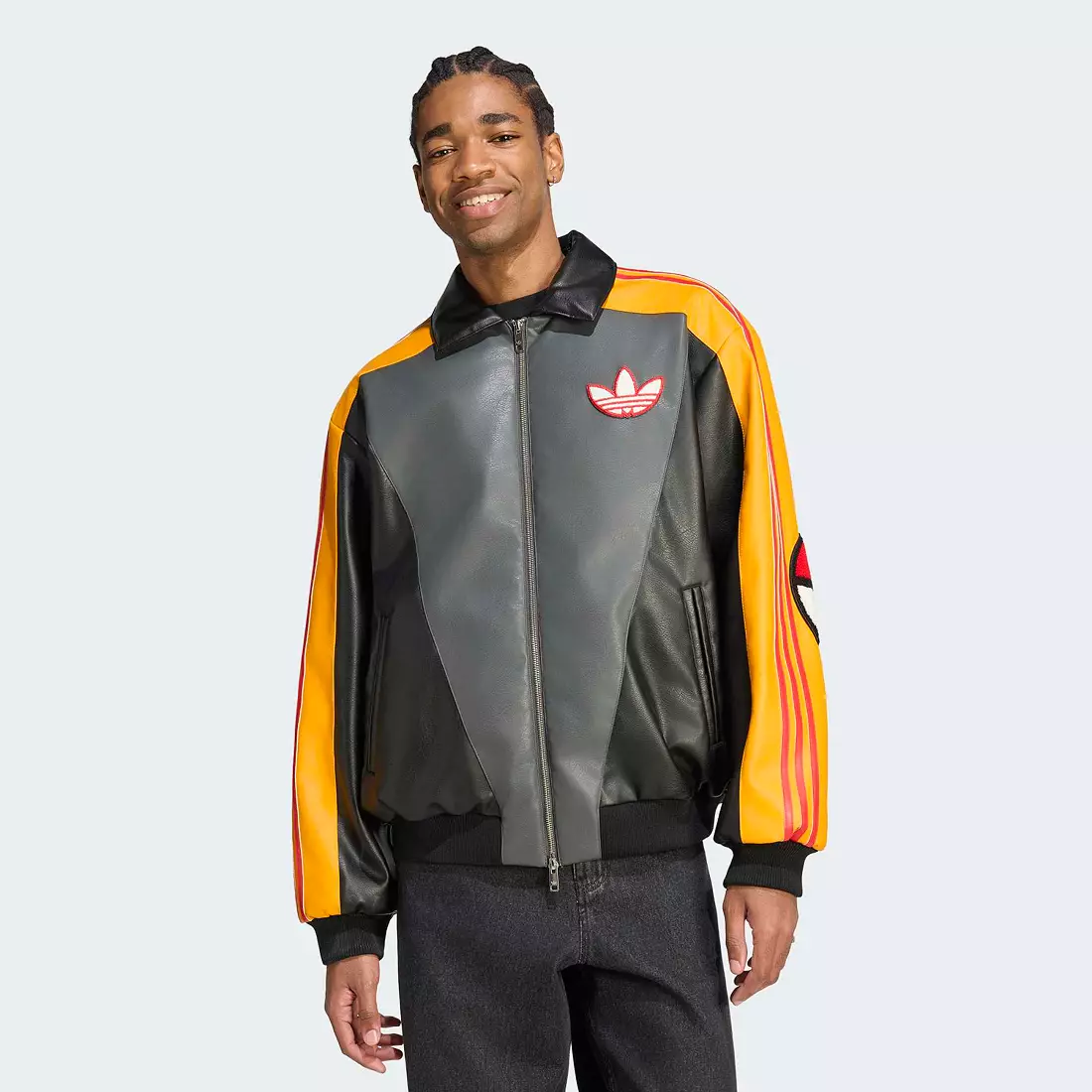Pokémon x Adidas Pikachu jacket (front)