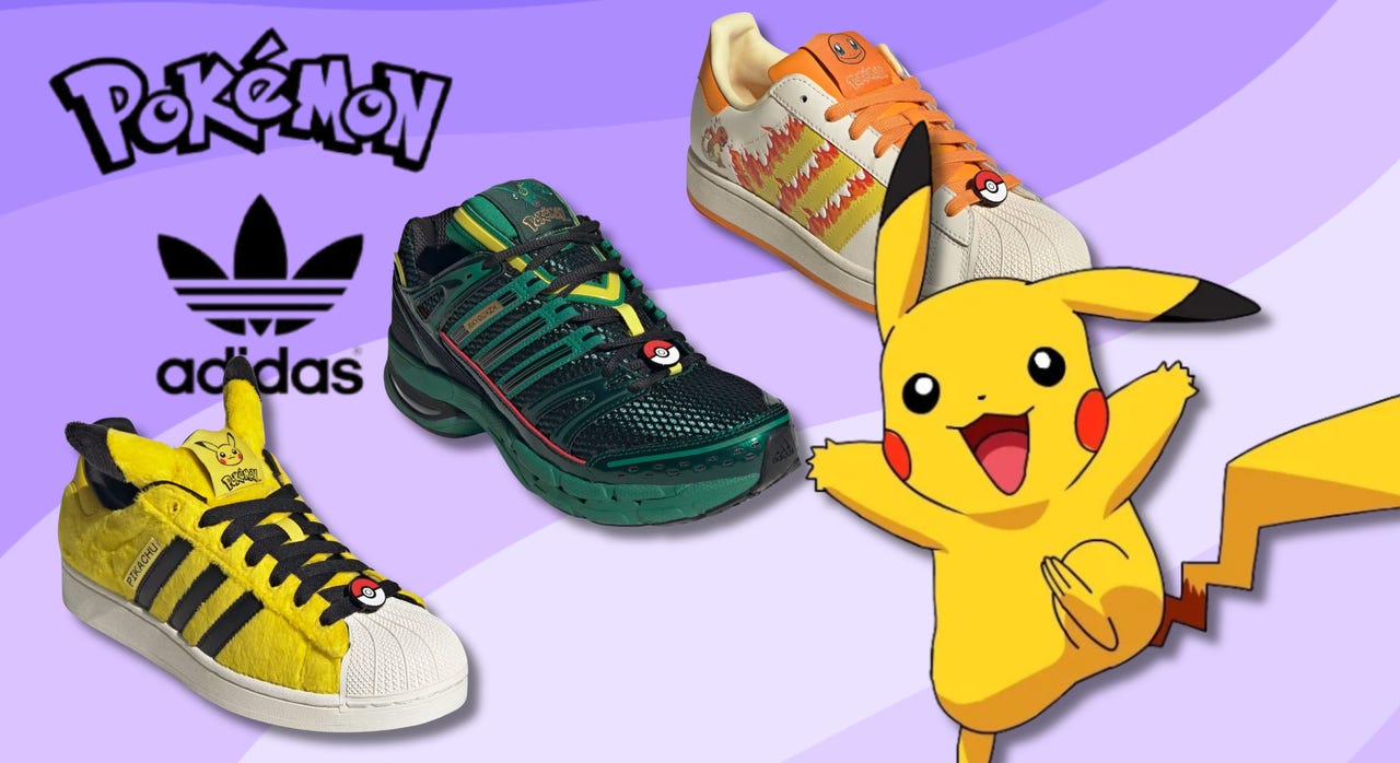 Adidas lanza colección limitada de Pokémon por su 30 aniversario — PokeWave