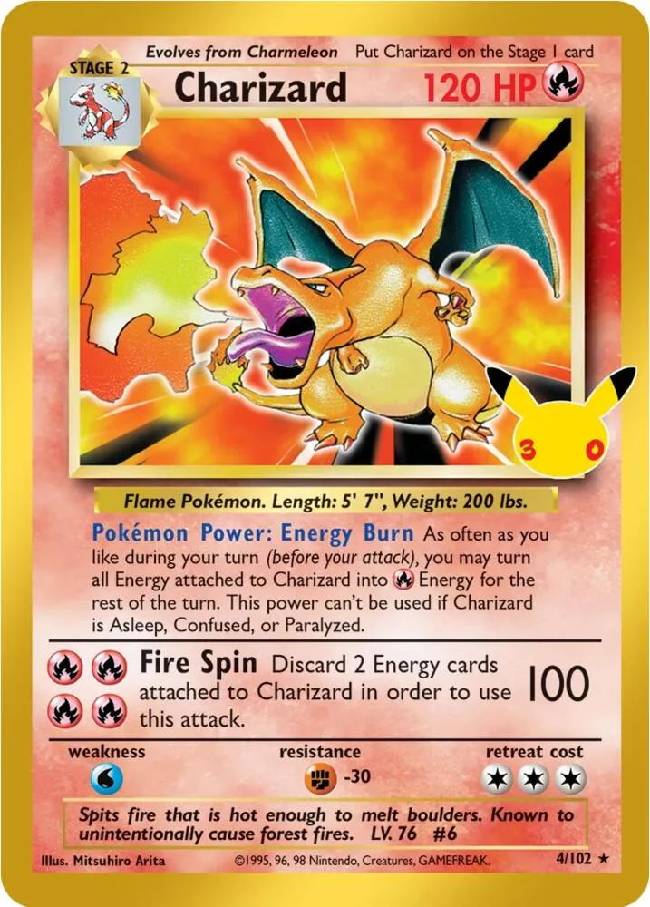 Charizard (Classic Collection #4/102)